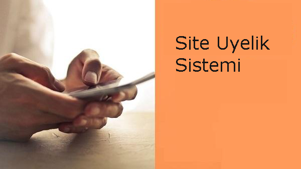 Site-Uyelik-Sistemi